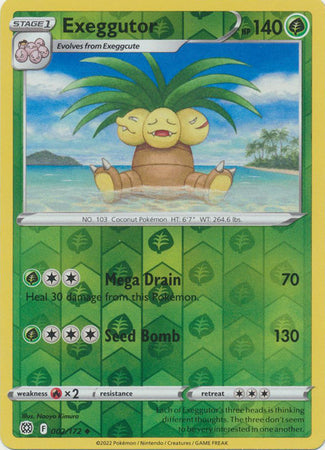 Exeggutor 002/172 Reverse Holo brilliant-stars-rh-2