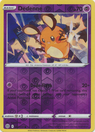 Dedenne 067/172 Reverse Holo brilliant-stars-rh-52
