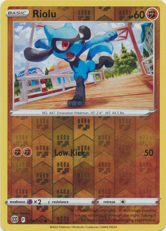 Riolu 078/172 Reverse Holo brilliant-stars-rh-61