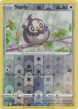 Starly 117/172 Reverse Holo brilliant-stars-rh-93