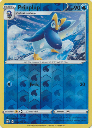 Prinplup 036/172 Reverse Holo brilliant-stars-rh-27