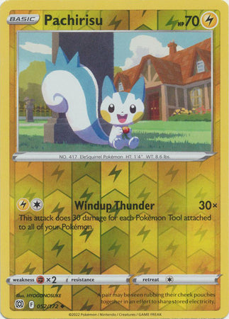 Pachirisu 052/172 Reverse Holo brilliant-stars-rh-40