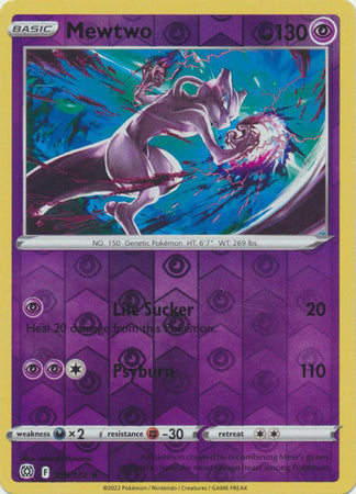 Mewtwo 056/172 Reverse Holo brilliant-stars-rh-44