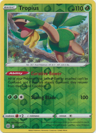 Tropius 005/172 Reverse Holo