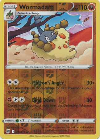 Wormadam (77) 077/172 Reverse Holo brilliant-stars-rh-60