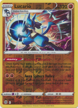 Lucario 079/172 Reverse Holo brilliant-stars-rh-62