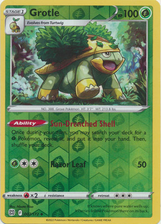 Grotle 007/172 Reverse Holo brilliant-stars-rh-7
