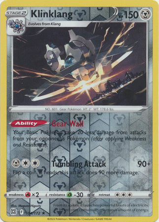 Klinklang 104/172 Reverse Holo brilliant-stars-rh-83