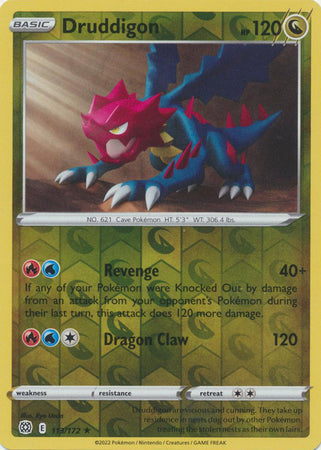 Druddigon 113/172 Reverse Holo brilliant-stars-rh-90