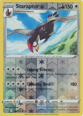 Staraptor 119/172 Reverse Holo brilliant-stars-rh-95