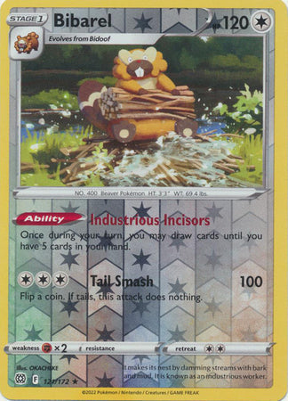 Bibarel 121/172 Reverse Holo brilliant-stars-rh-97