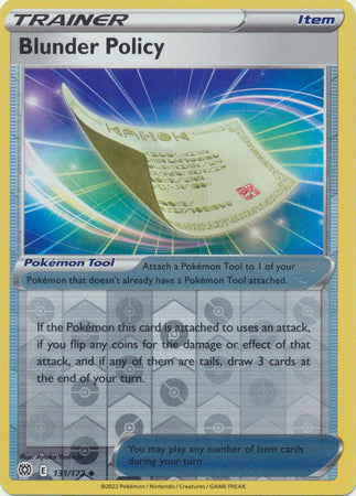 Blunder Policy 131/172 Reverse Holo brilliant-stars-rh-104