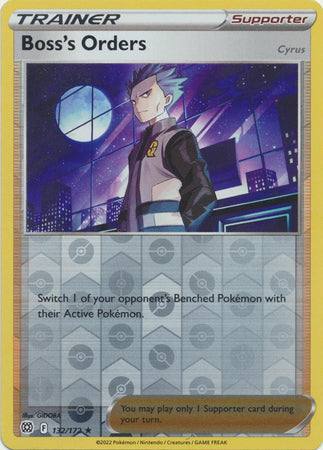 Boss's Orders 132/172 Reverse Holo brilliant-stars-rh-105