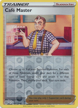 Cafe Master 133/172 Reverse Holo brilliant-stars-rh-106