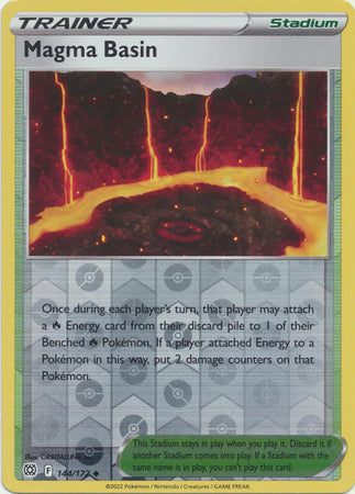Magma Basin 144/172 Reverse Holo brilliant-stars-rh-117
