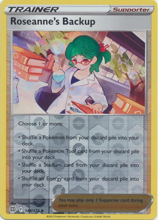 Roseanne's Backup 148/172 Reverse Holo brilliant-stars-rh-121