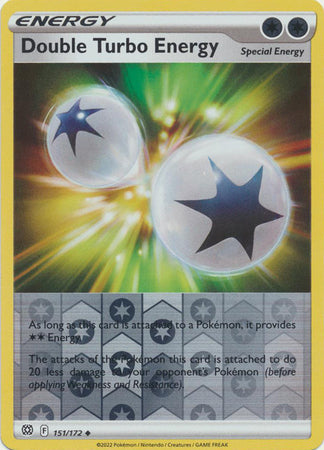 Double Turbo Energy 151/172 Reverse Holo brilliant-stars-rh-124