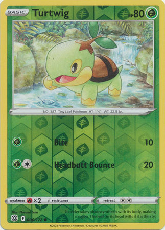 Turtwig 006/172 Reverse Holo