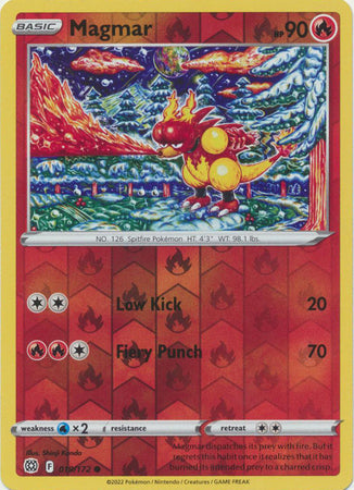 Magmar 019/172 Reverse Holo brilliant-stars-rh-14