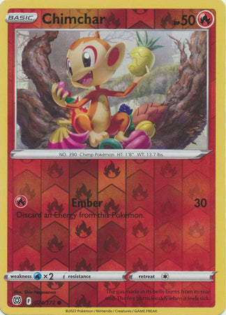 Chimchar 024/172 Reverse Holo brilliant-stars-rh-18