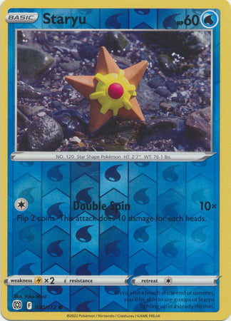 Staryu 030/172 Reverse Holo brilliant-stars-rh-21