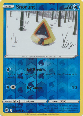 Snorunt 034/172 Reverse Holo brilliant-stars-rh-25