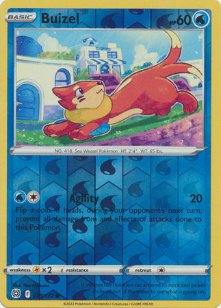 Buizel 038/172 Reverse Holo brilliant-stars-rh-29