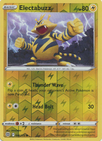 Electabuzz 046/172 Reverse Holo brilliant-stars-rh-35