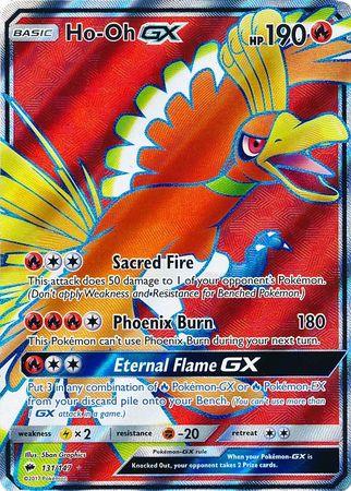 Ho-Oh GX (Full Art) 131 /147 burning-shadows-131