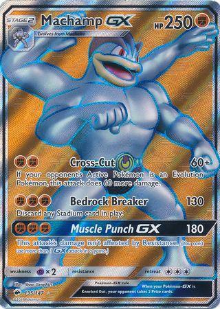 Machamp GX (Full Art) 135 /147 burning-shadows-135