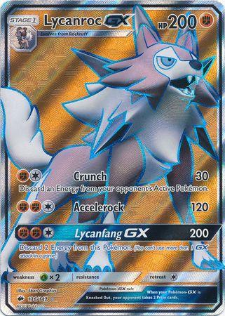 Lycanroc GX (Full Art) 136 /147 burning-shadows-136