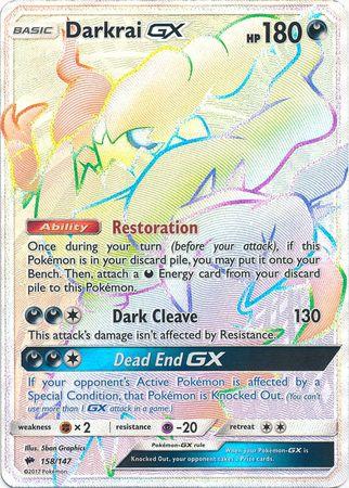 Darkrai GX (Secret) 158 /147