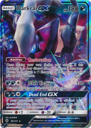 Darkrai GX 88 /147