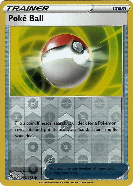 Poke Ball 59 / 73 Reverse Holo