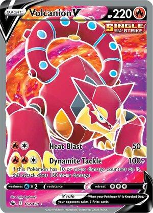 Volcanion V (Full Art) 162/198