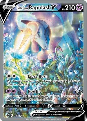 Galarian Rapidash V (Alternate Full Art) 168/198
