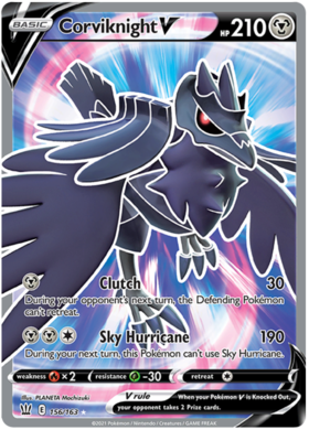 Corviknight V (Full Art) 156 /163 battle-styles-156