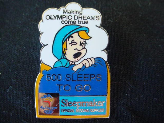Sleepmaker 500 Sleeps to Go Pin