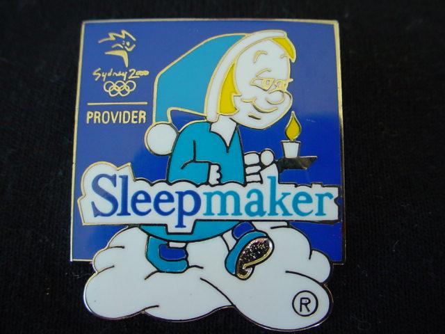 Sleepmaker - Official Sydney Olympics Provider - Pin