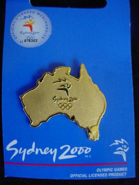 Sydney 2000 Australia Country Pin