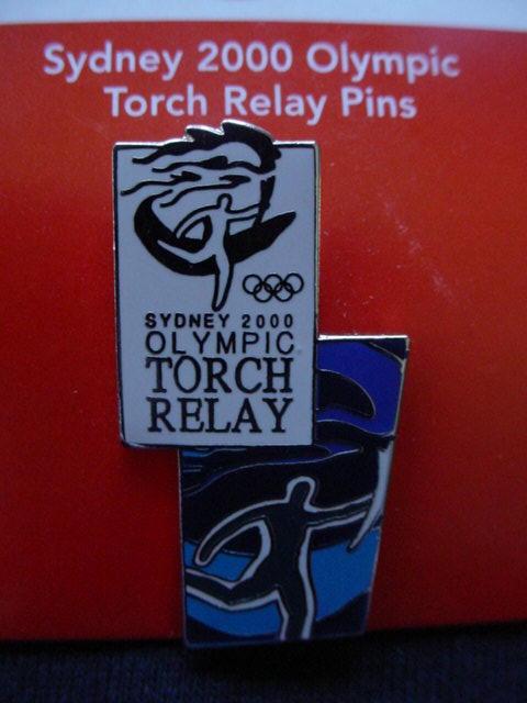Olympic Torch Relay - Close Up Enamel