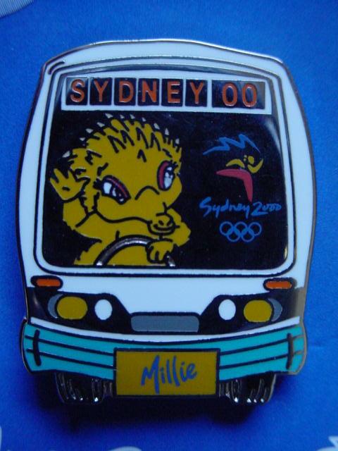 Millie School Bus Pin