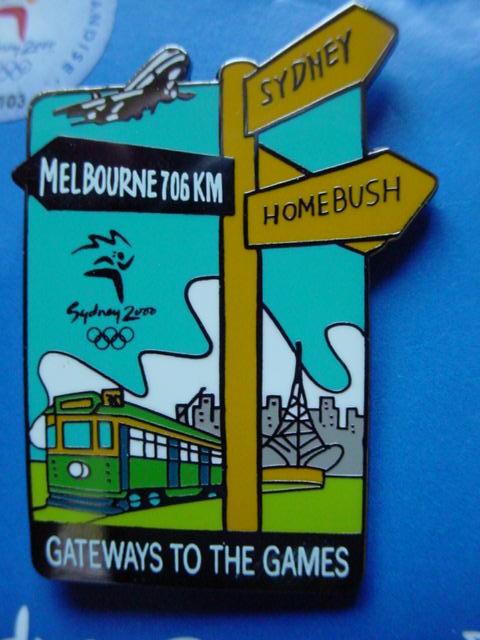 Gateways to the Games Pin
