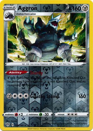 Aggron 123/189 Reverse Holo