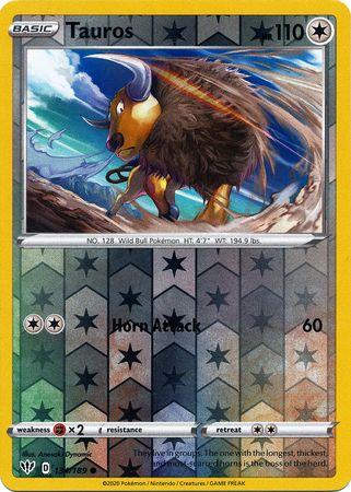 Tauros 134/189 Reverse Holo