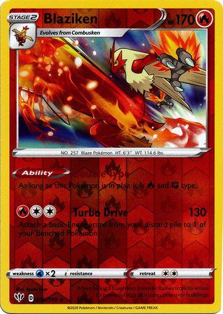 Blaziken 024/189 Reverse Holo