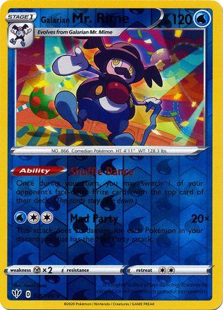 Galarian Mr. Rime 036/189 Reverse Holo