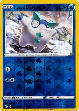 Galarian Darumaka 043/189 Reverse Holo