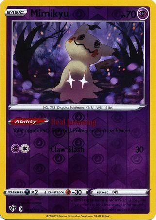 Mimikyu 081/189 Reverse Holo darkness-ablaze-rh-72