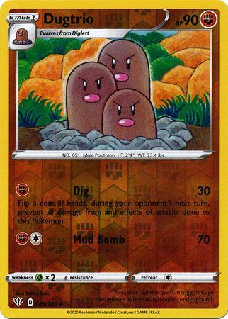 Dugtrio 085/189 Reverse Holo